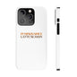 Pumpkin Spice Latte Season Slim Phone Case