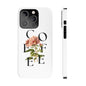 Coffee Florals Slim Phone Case