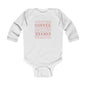 Coffee Pink Baby Onesie