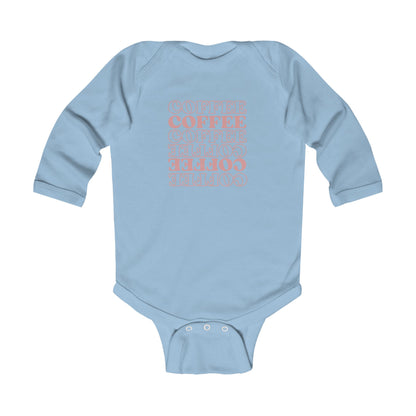 Coffee Pink Baby Onesie