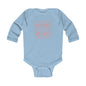 Coffee Pink Baby Onesie