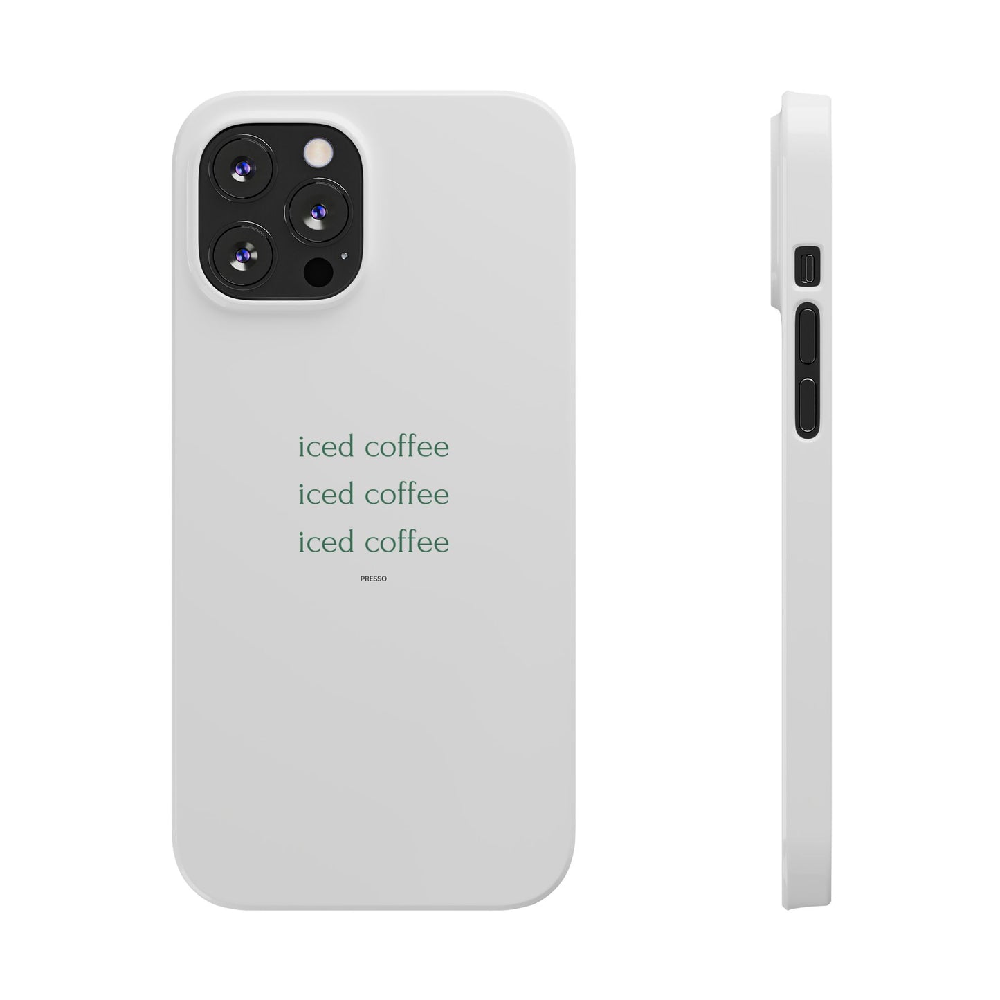 Iced Coffee Slim Phone Case