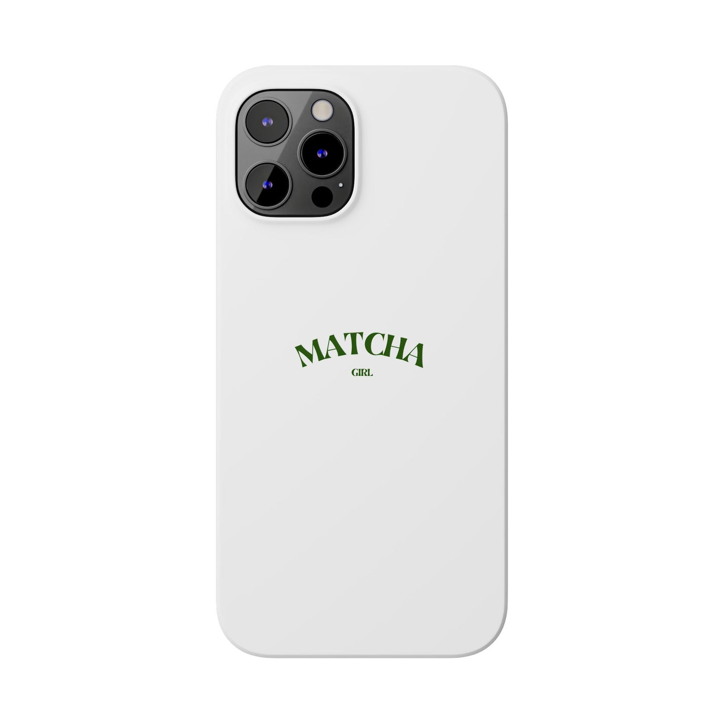 Matcha Girl Slim Phone Case