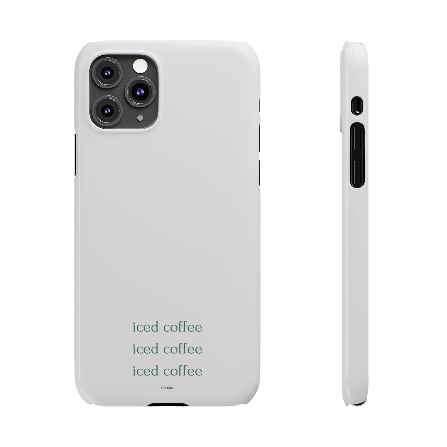 Iced Coffee Slim Phone Case