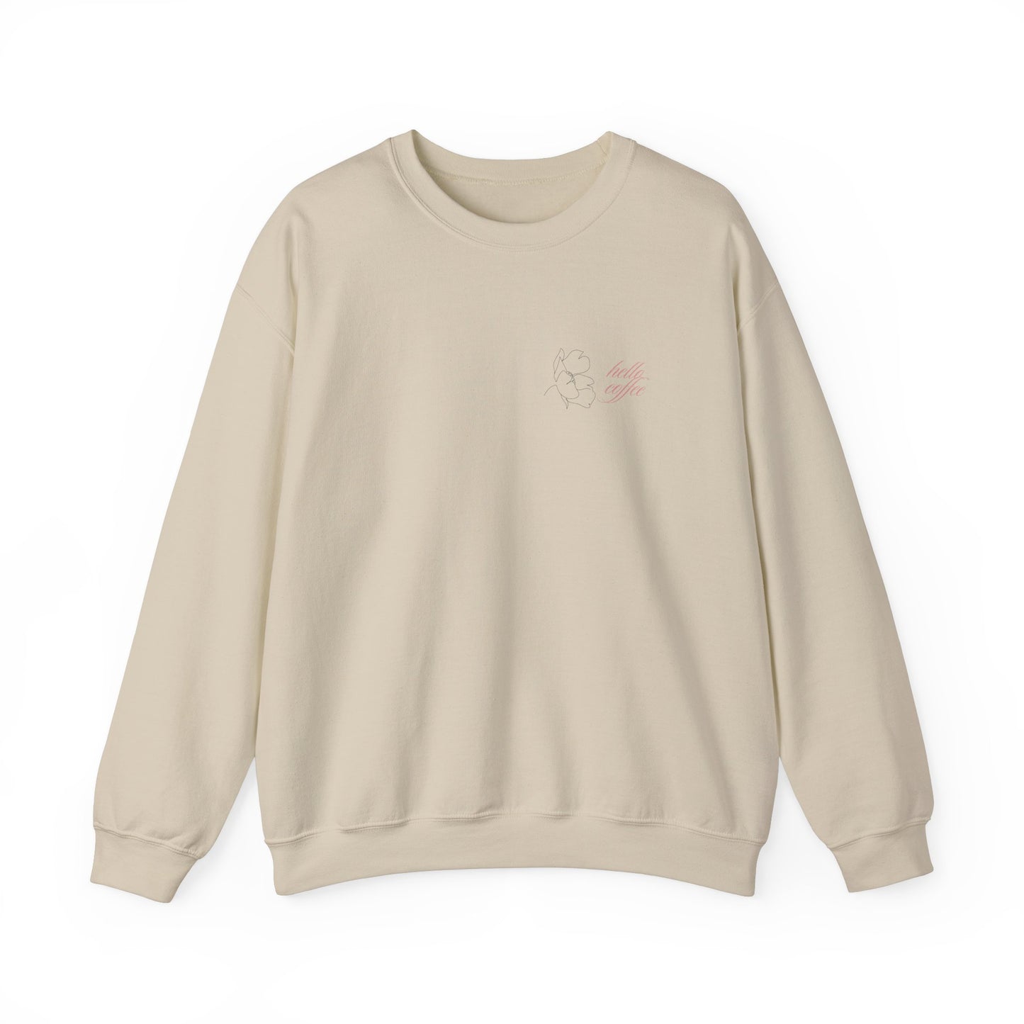 Flower Coffee Crewneck