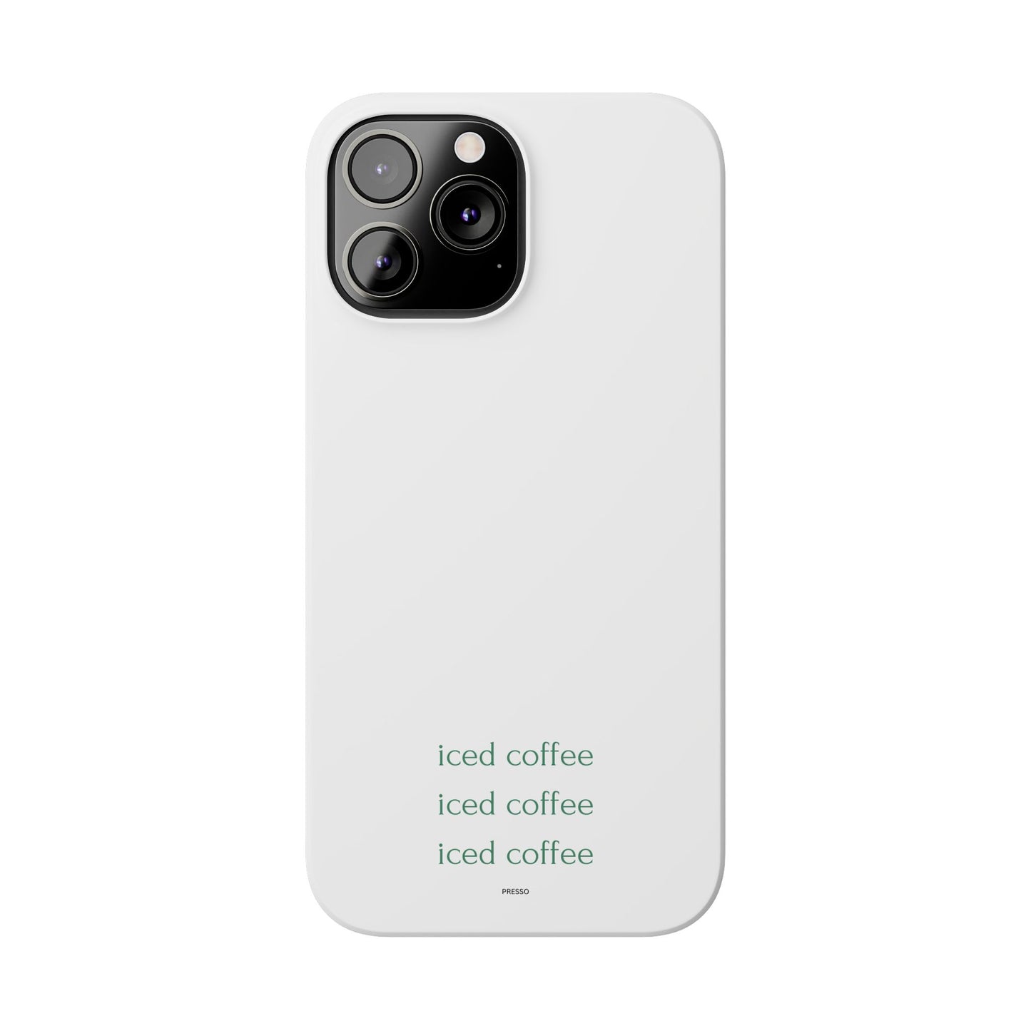 Iced Coffee Slim Phone Case