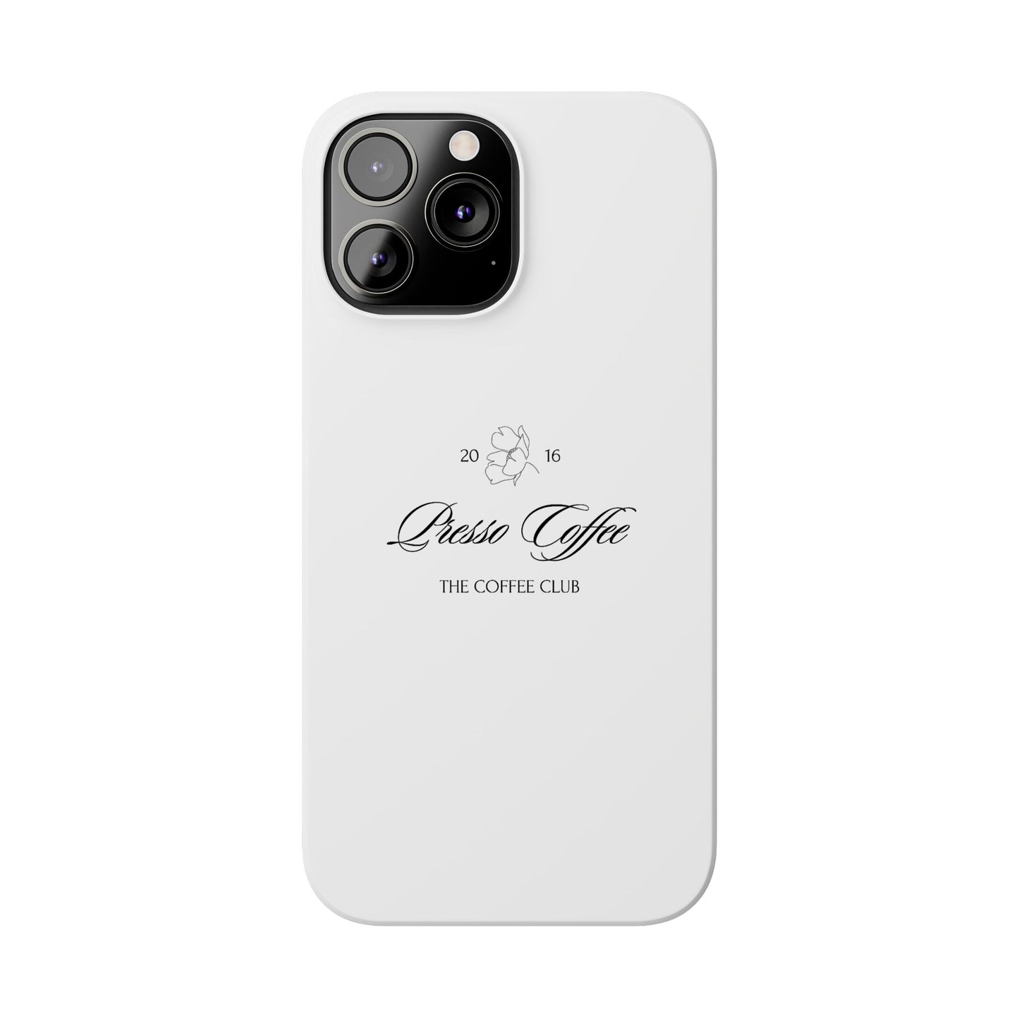 Presso Coffee Club Slim Phone Case