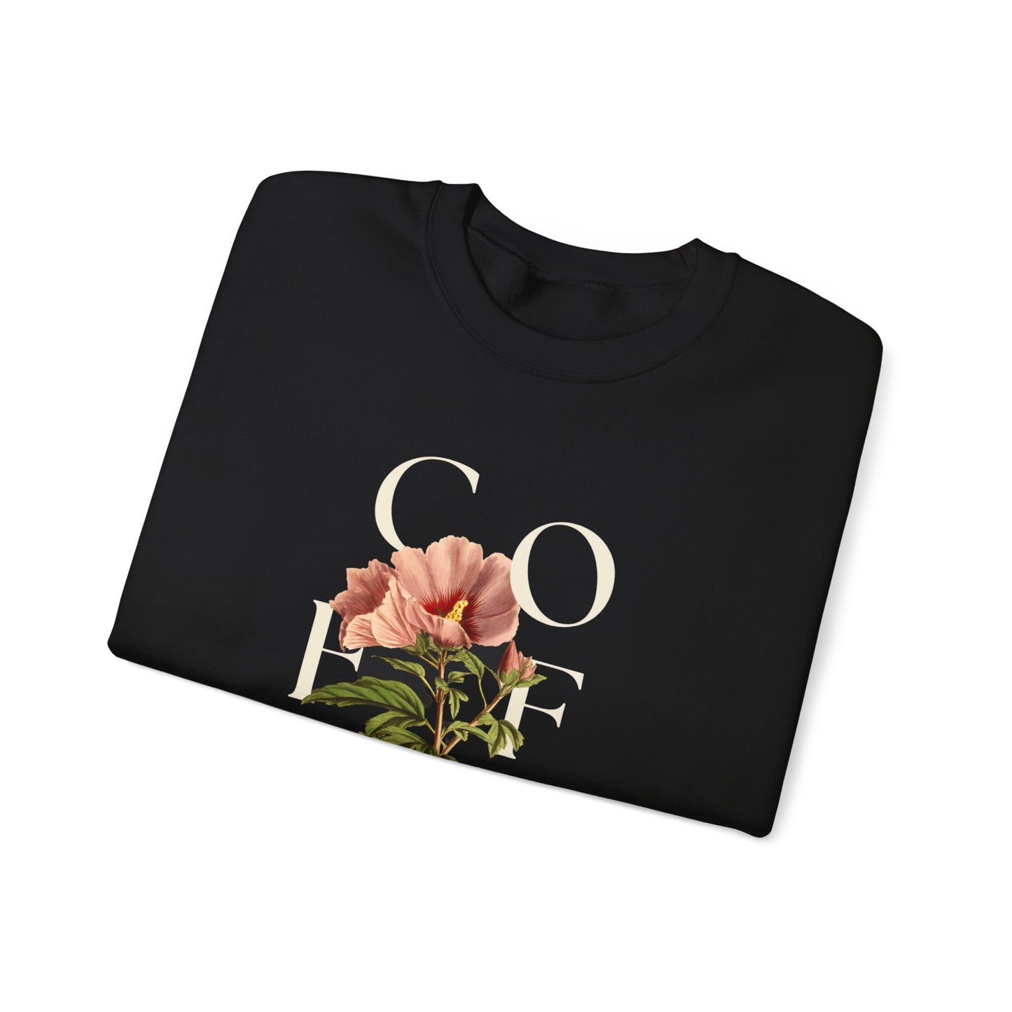 Floral Coffee Graphic Crewneck