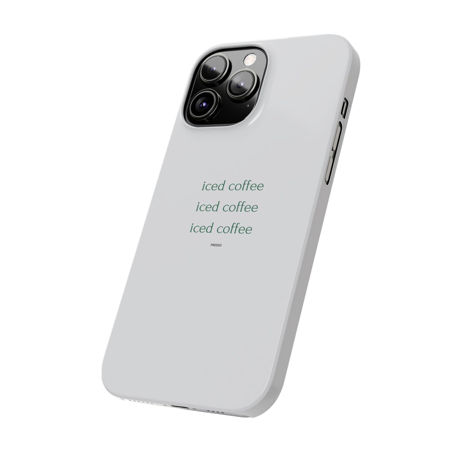 Iced Coffee Slim Phone Case