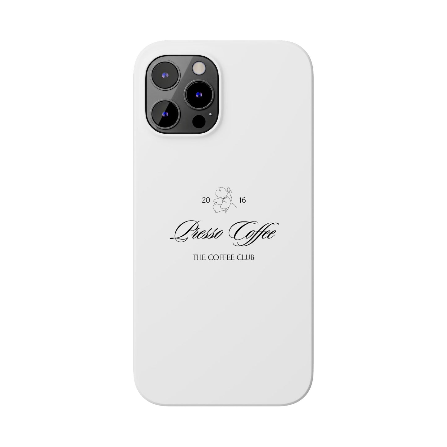 Presso Coffee Club Slim Phone Case