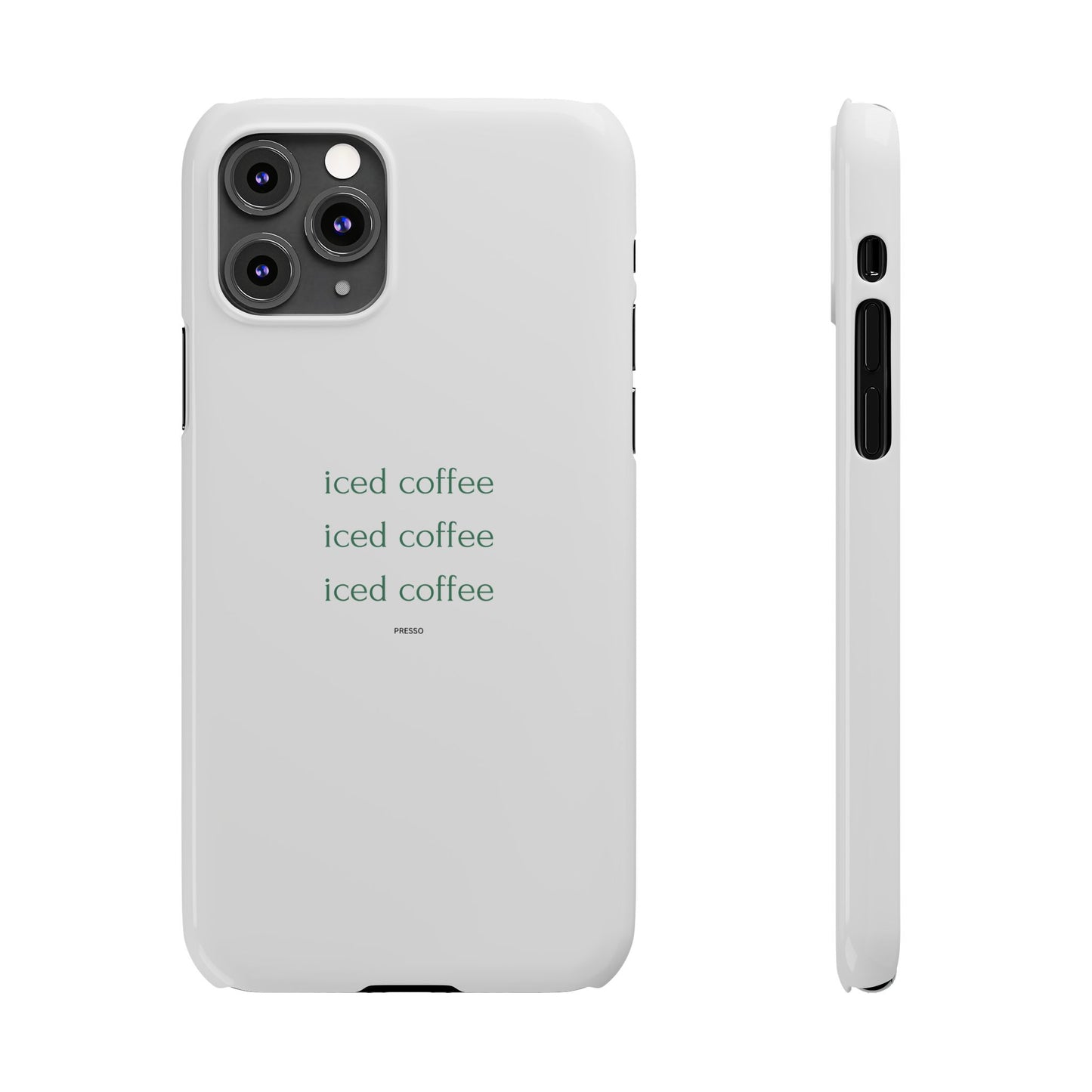 Iced Coffee Slim Phone Case