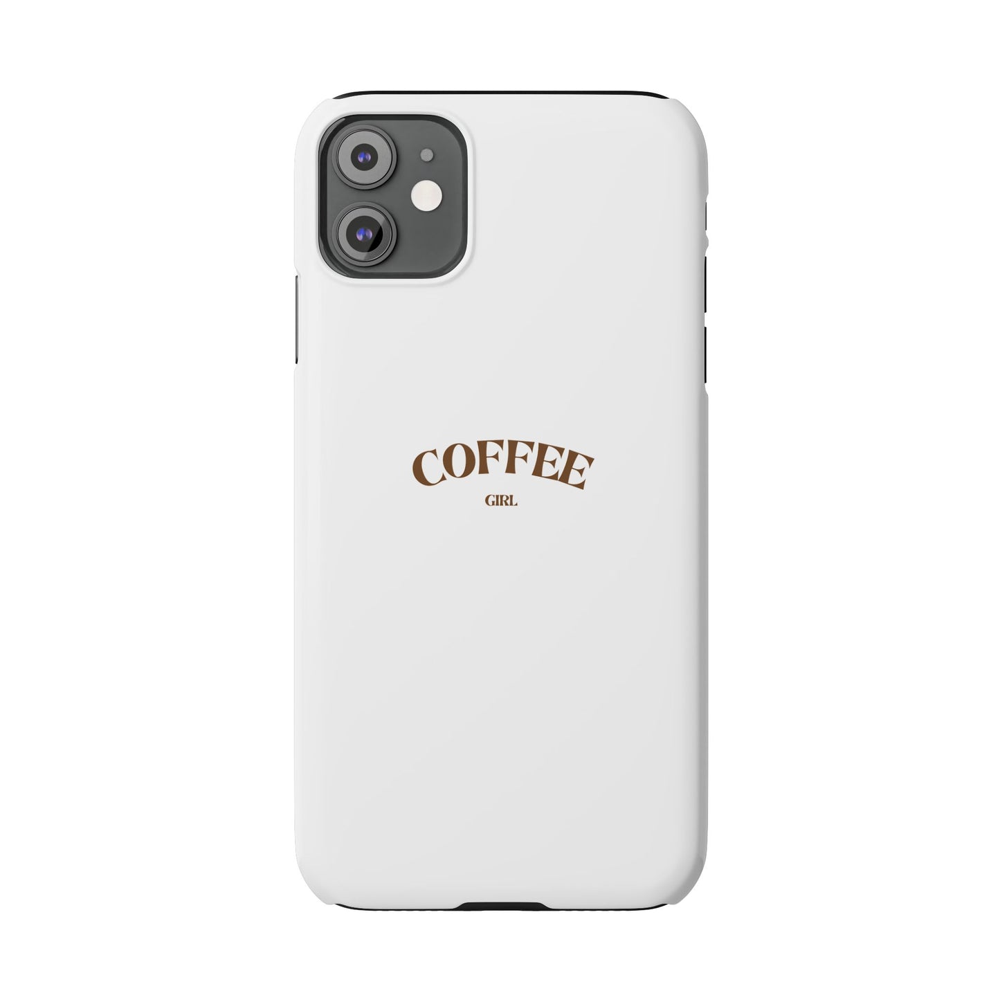 Coffee Girl Slim Phone Case