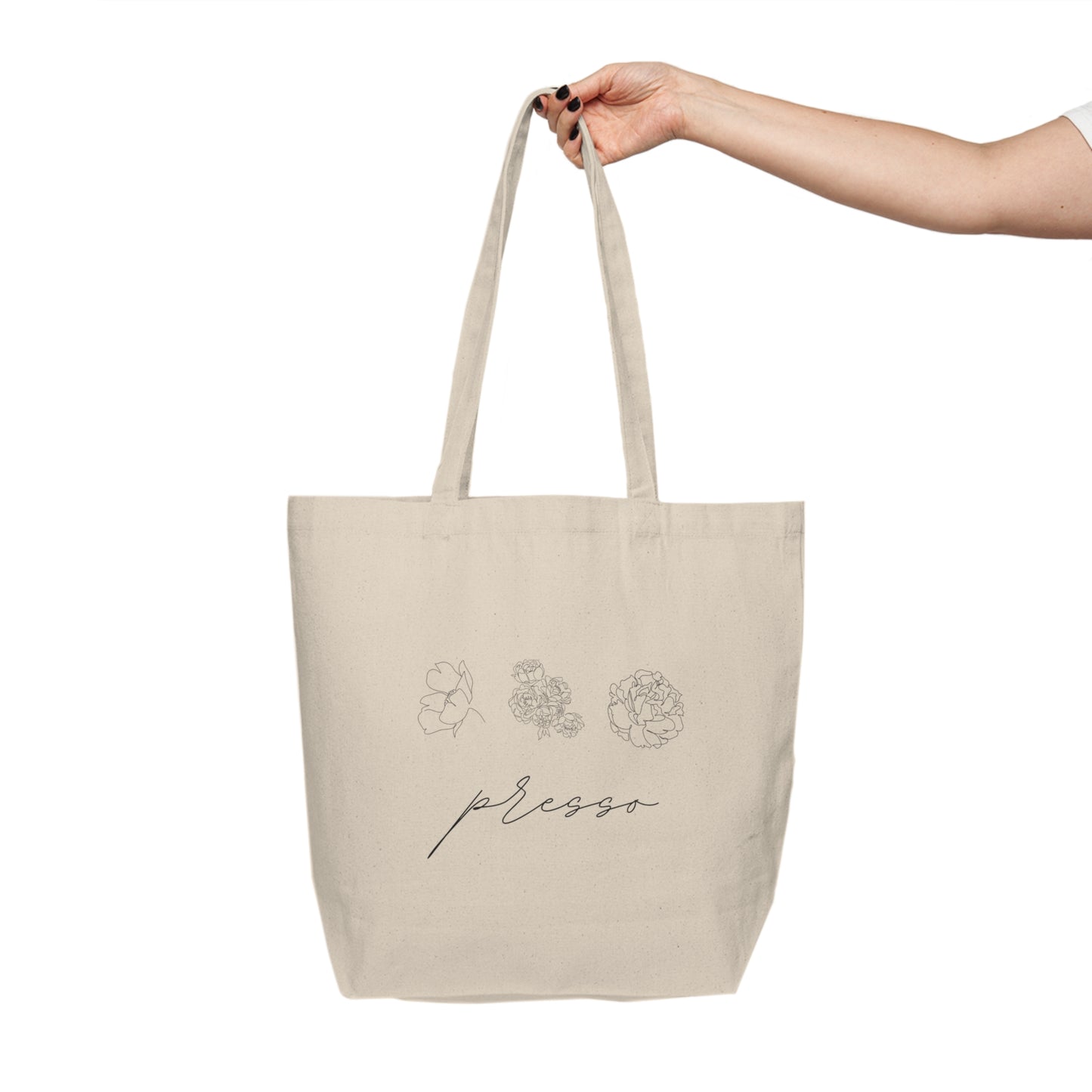 Presso Floral Cotton Tote