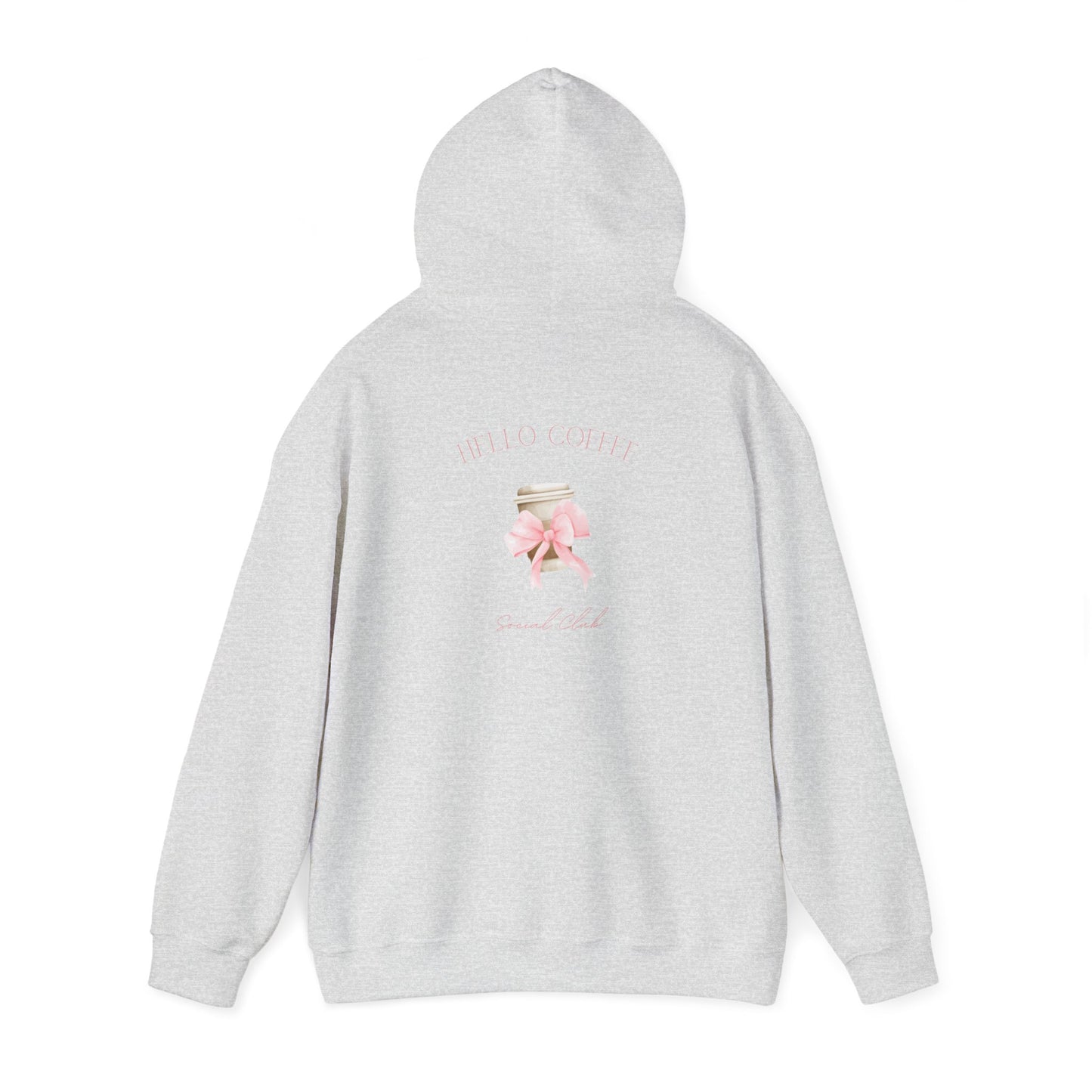 Hello Coffee Bows Hoodie