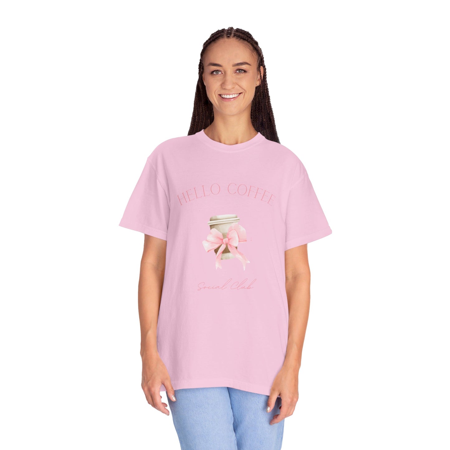 Hello Coffee Bows T-shirt