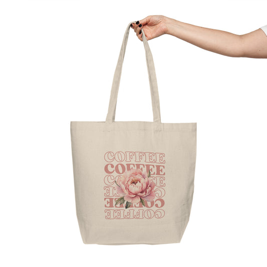 Coffee Florals Tote