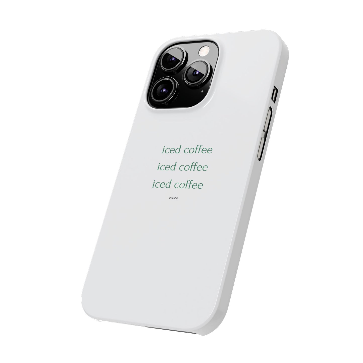 Iced Coffee Slim Phone Case