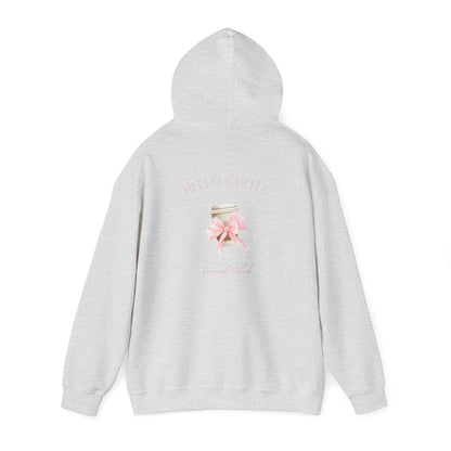 Hello Coffee Bows Hoodie