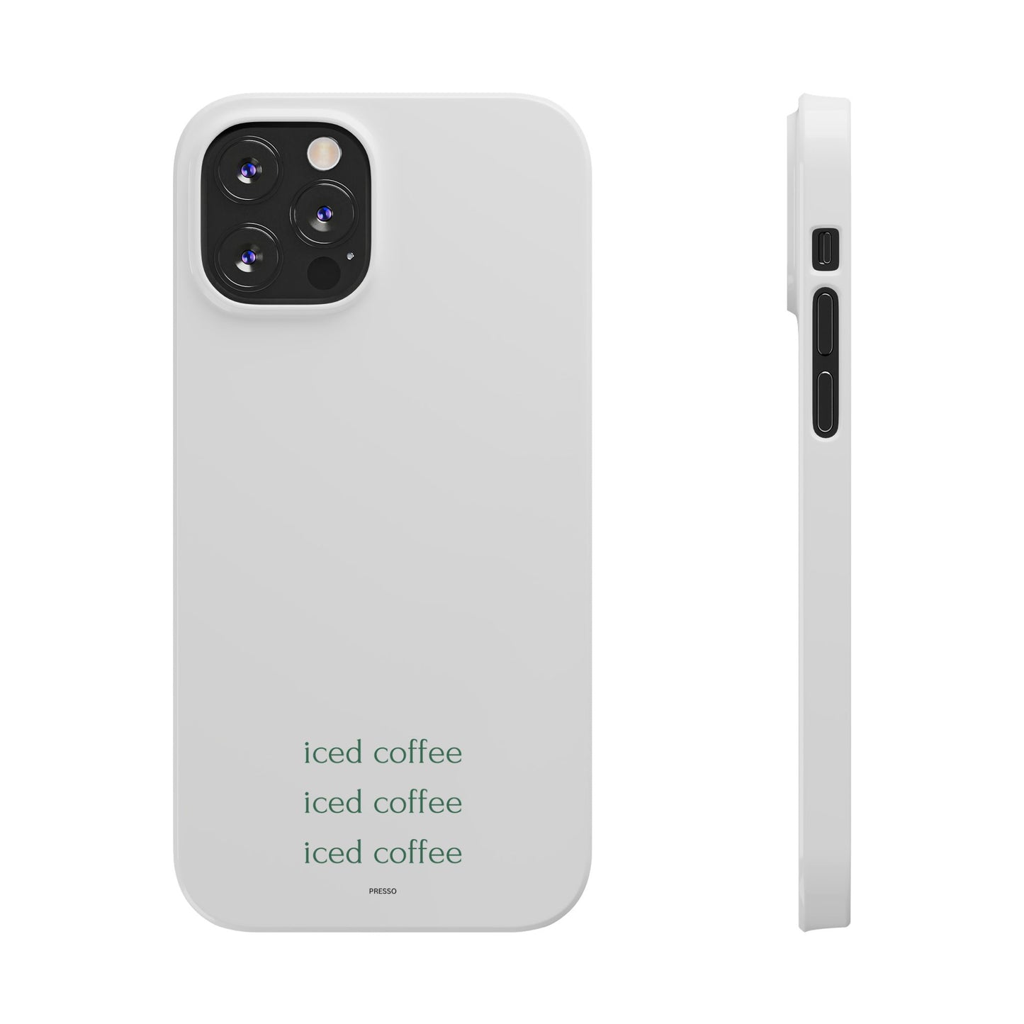 Iced Coffee Slim Phone Case