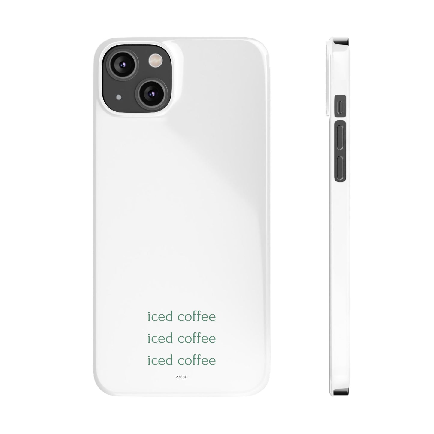 Iced Coffee Slim Phone Case