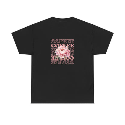 Coffee Repeating Florals Tee