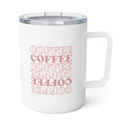 Coffee Repeating Insulated Coffee Mug