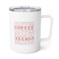 Coffee Repeating Insulated Coffee Mug