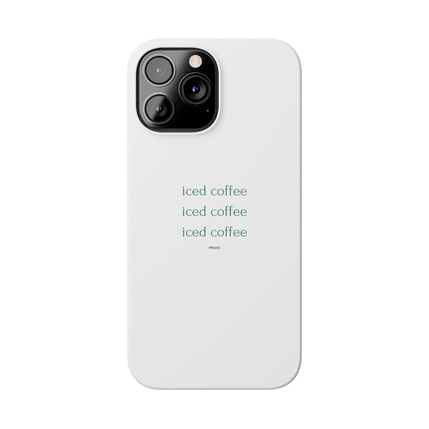 Iced Coffee Slim Phone Case