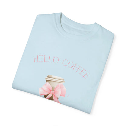 Hello Coffee Bows T-shirt