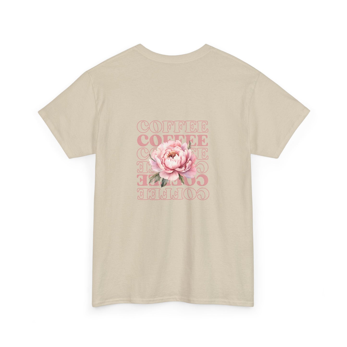 Coffee Repeating Florals Tee