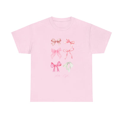 Hello Coffee Bows Tee