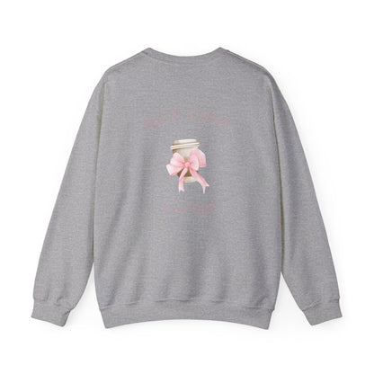 Hello Coffee Bows Crewneck