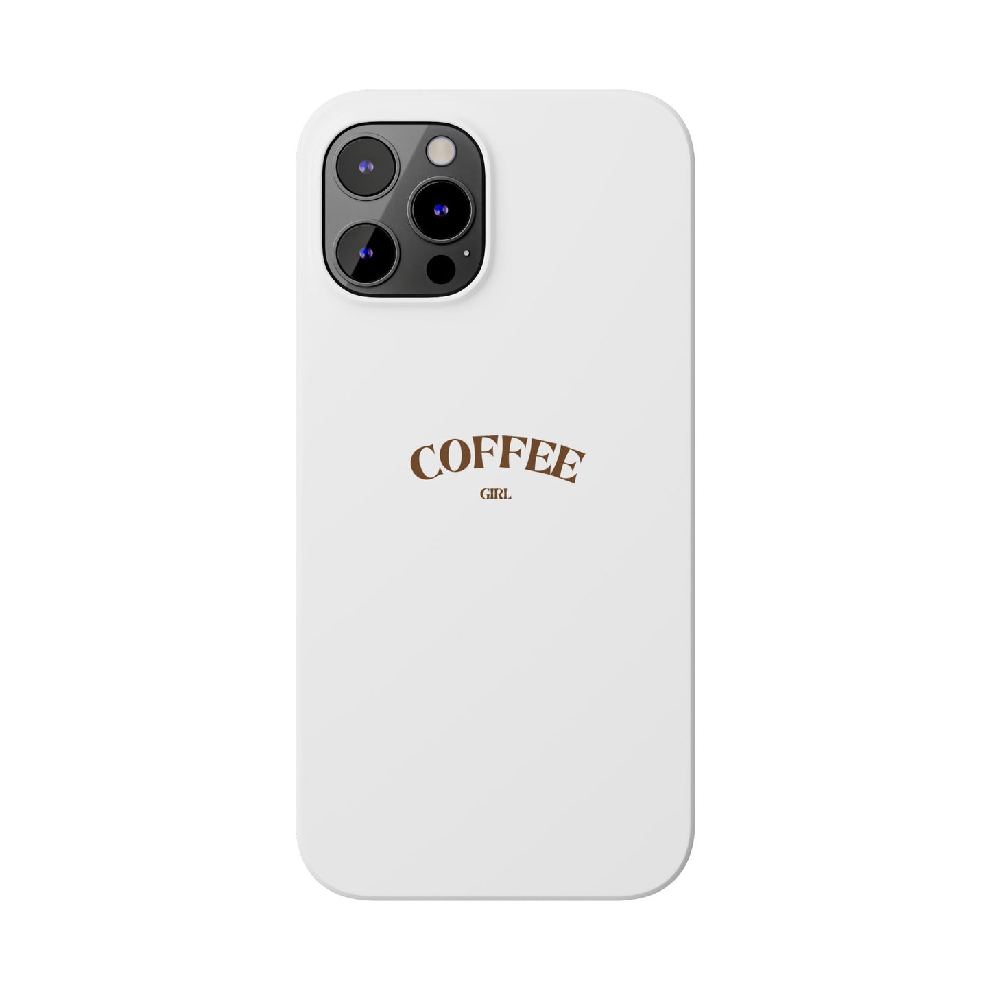 Coffee Girl Slim Phone Case