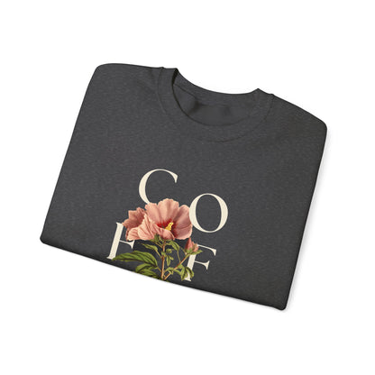 Floral Coffee Graphic Crewneck