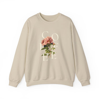 Floral Coffee Graphic Crewneck