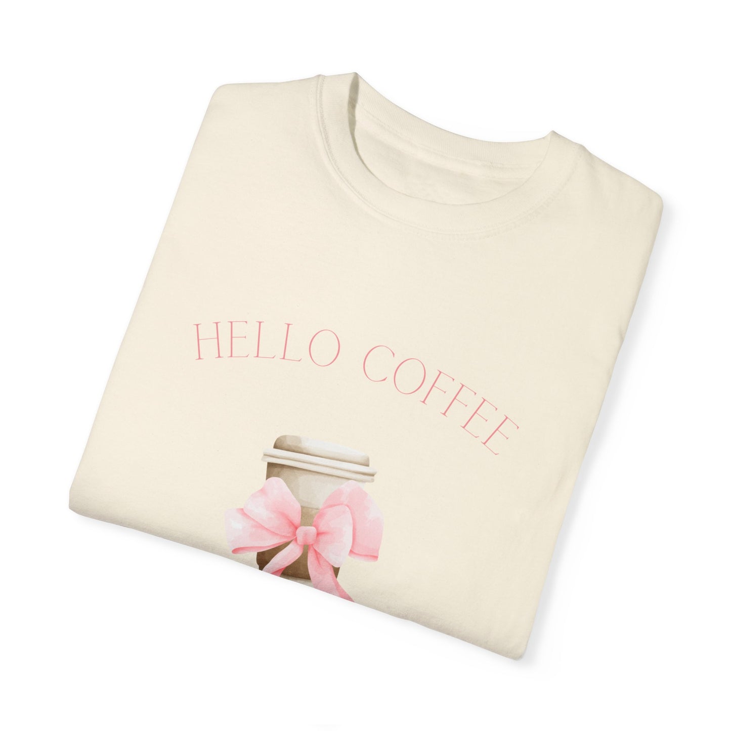 Hello Coffee Bows T-shirt