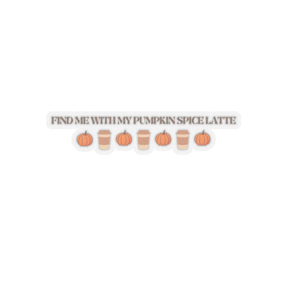 Pumpkin Spice Latte Sticker