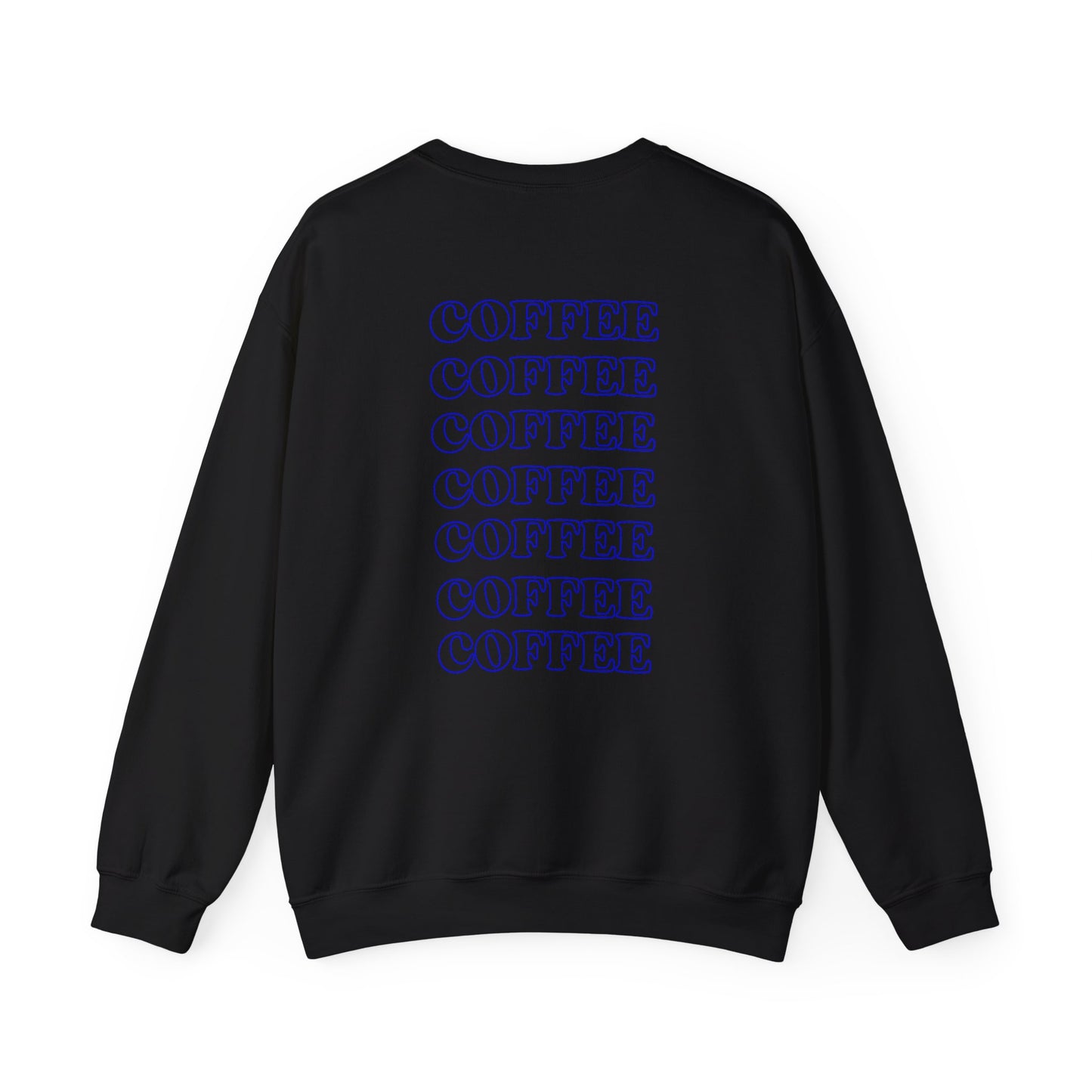 Blue Coffee Crewneck