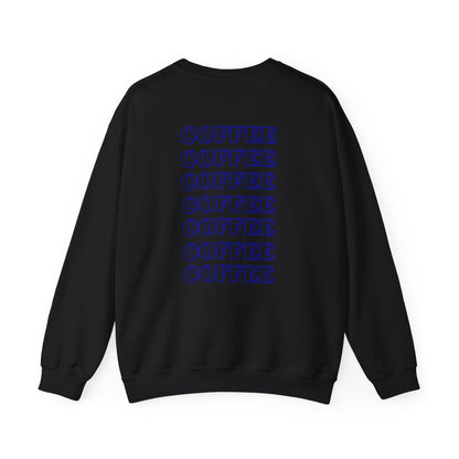 Blue Coffee Crewneck