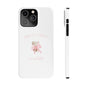 Hello Coffee Bows Slim Phone Case