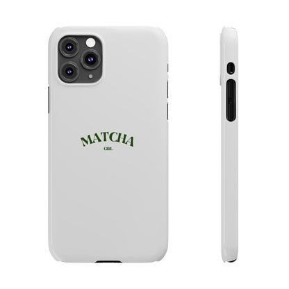 Matcha Girl Slim Phone Case