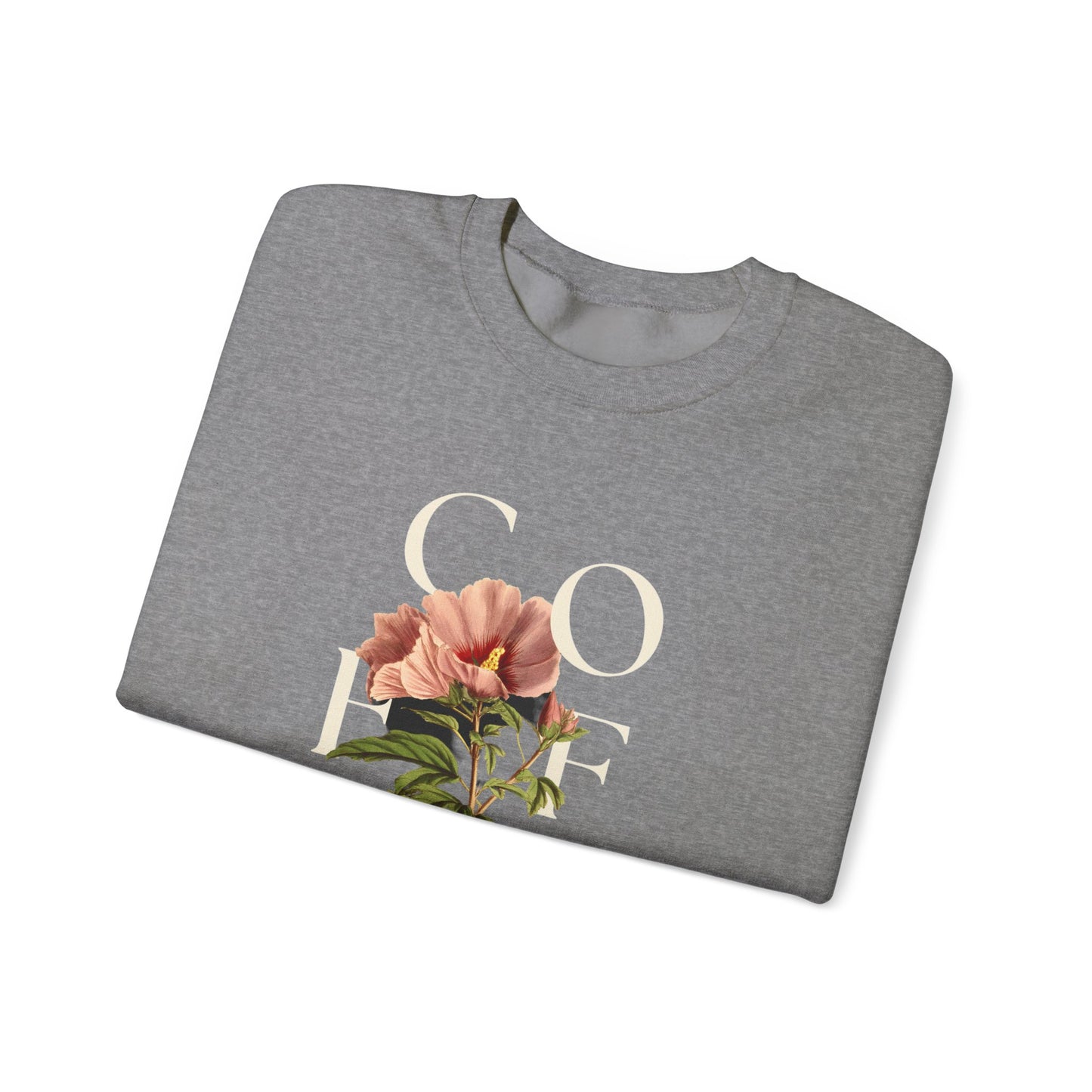 Floral Coffee Graphic Crewneck