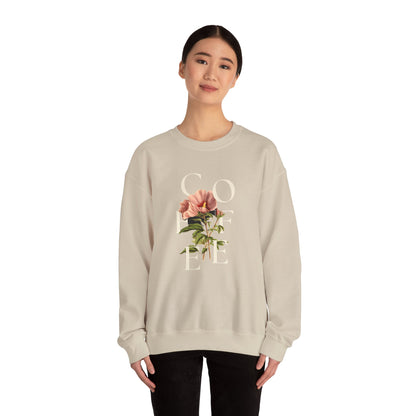 Floral Coffee Graphic Crewneck