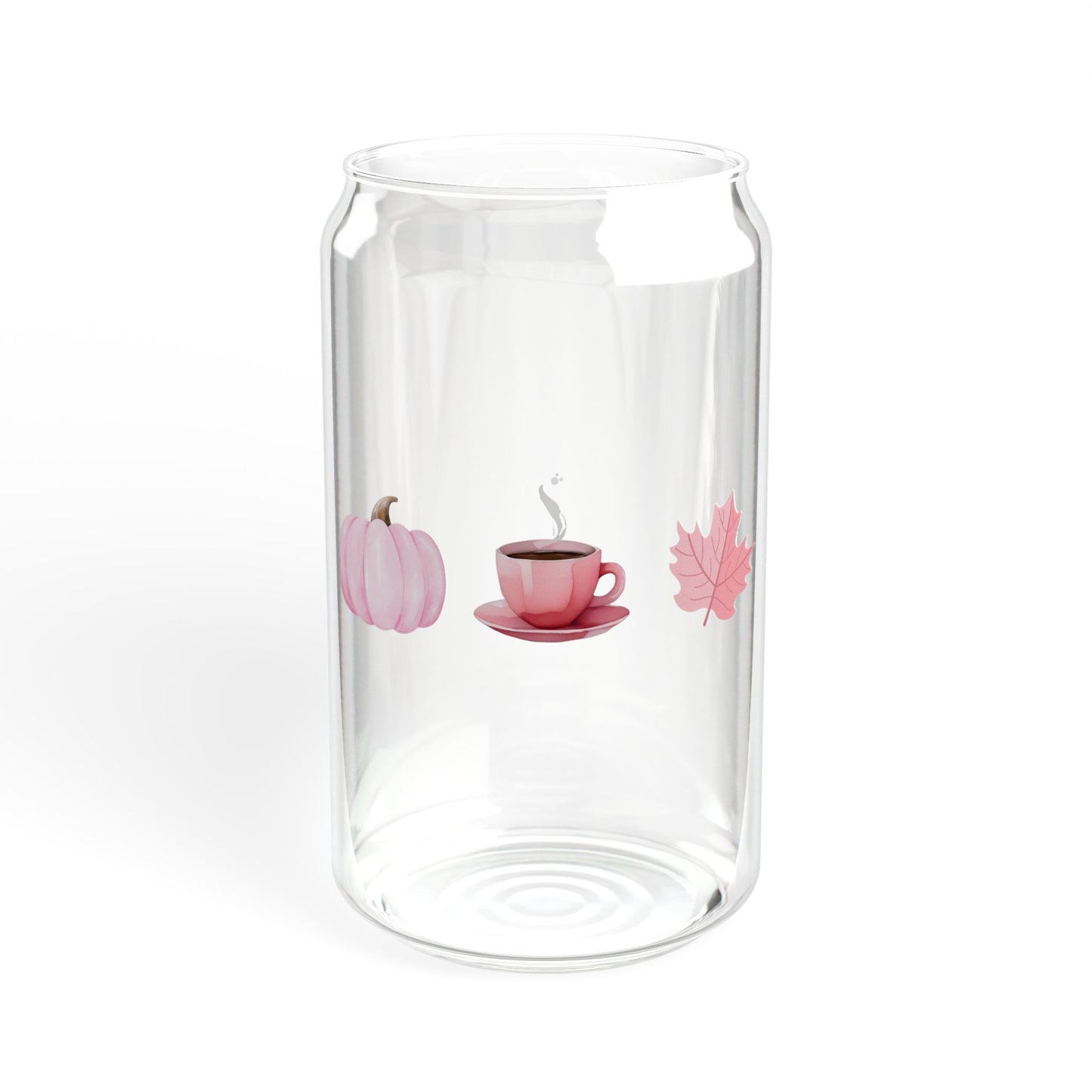 Pink Fall Glass