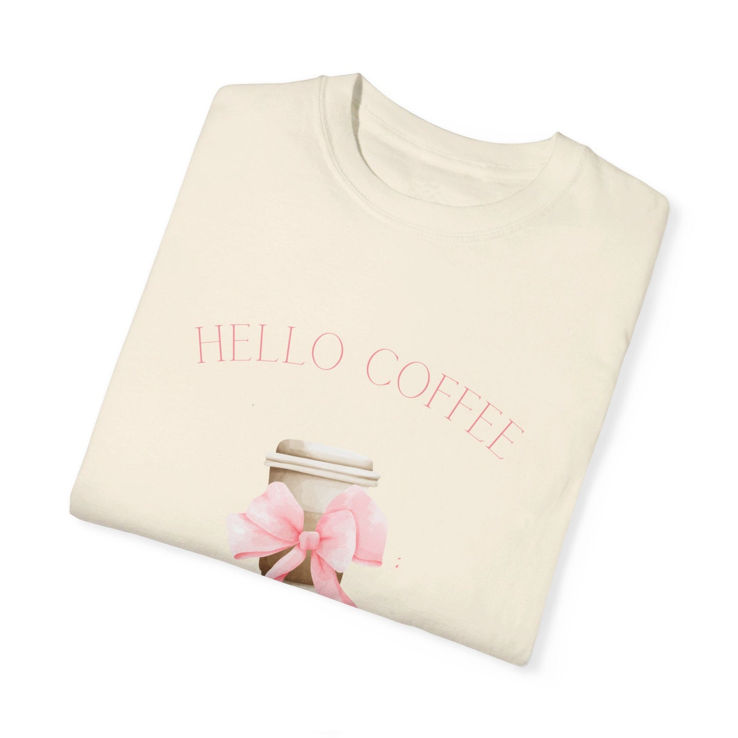 Hello Coffee Bows T-shirt