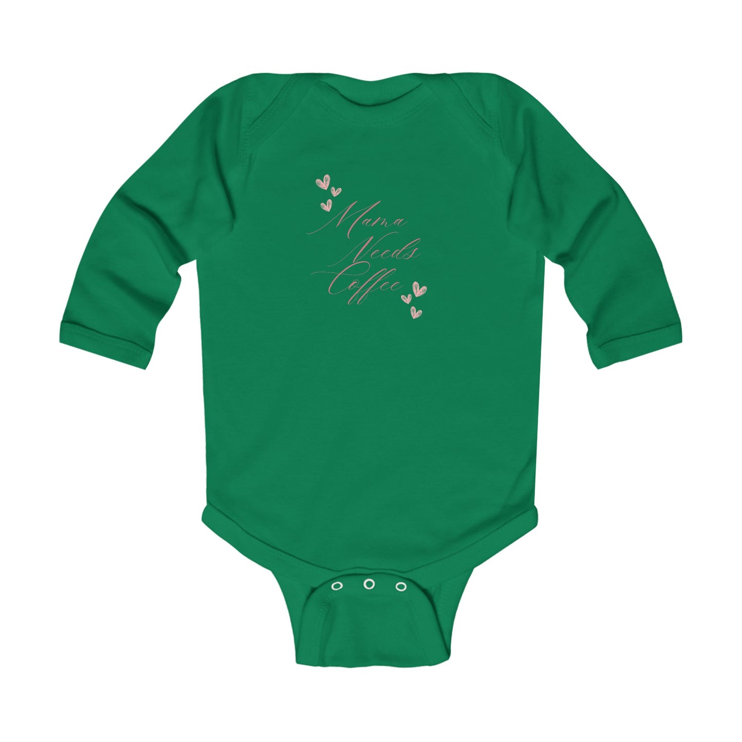 Mama Needs Coffee Baby Onesie