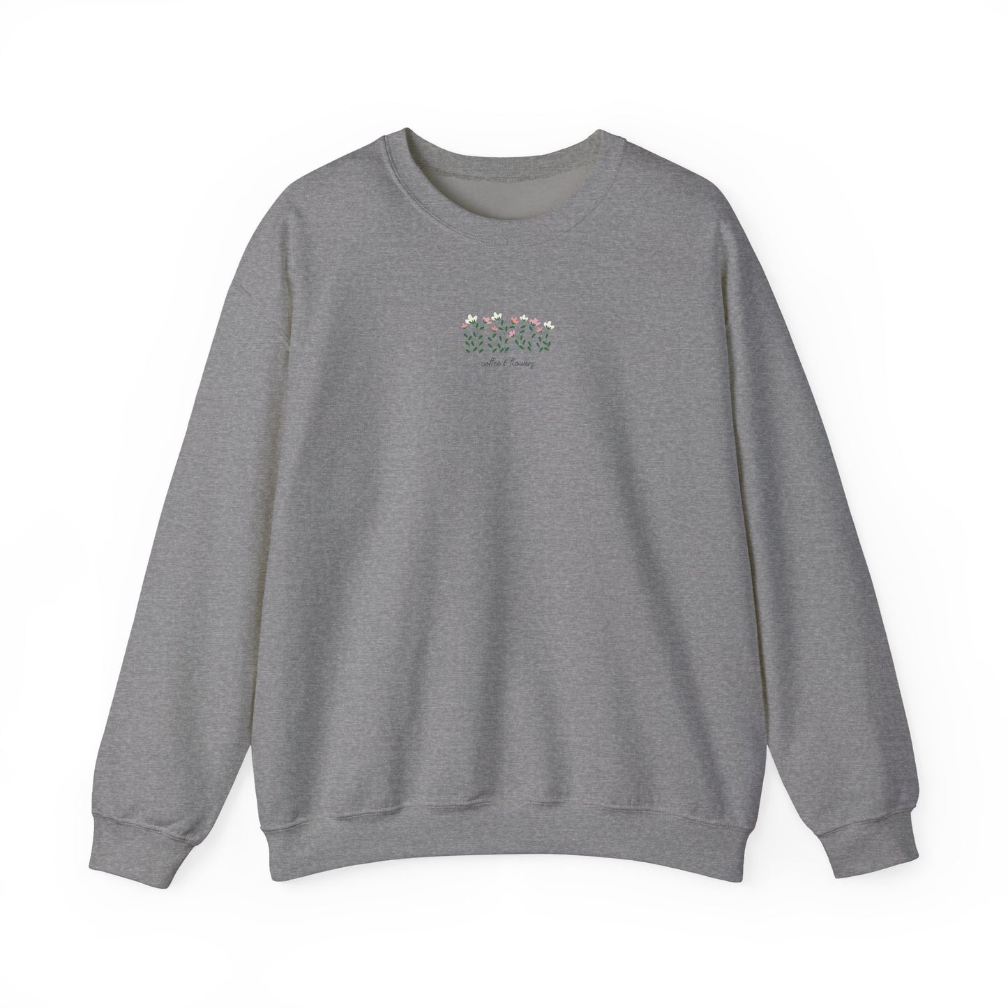 Presso Coffee Flowers Crewneck