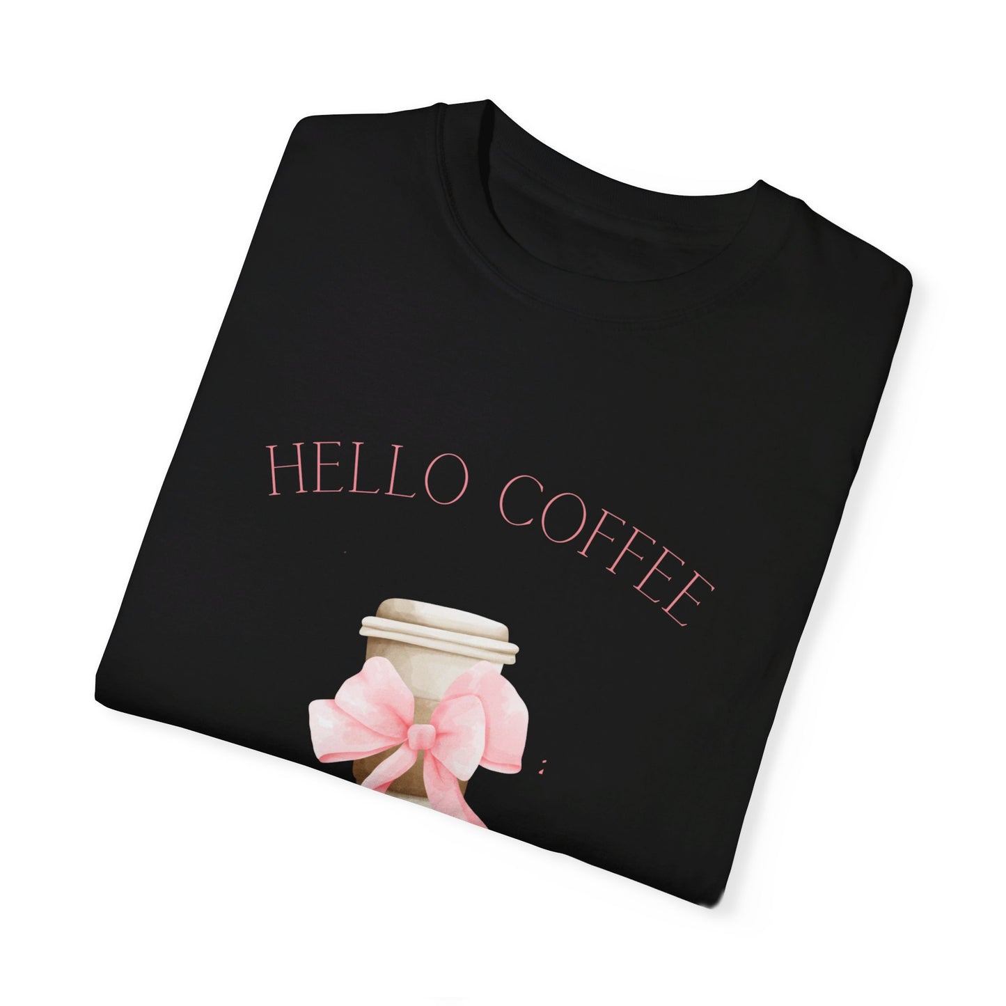 Hello Coffee Bows T-shirt