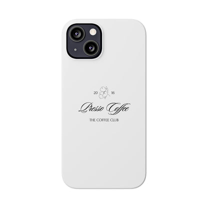 Presso Coffee Club Slim Phone Case