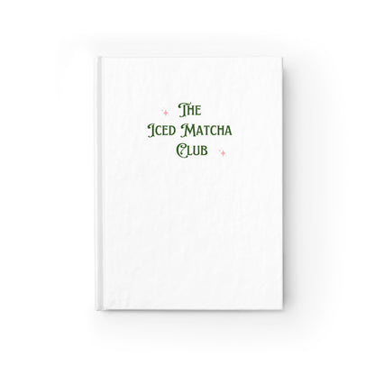 Iced Matcha Club Notebook